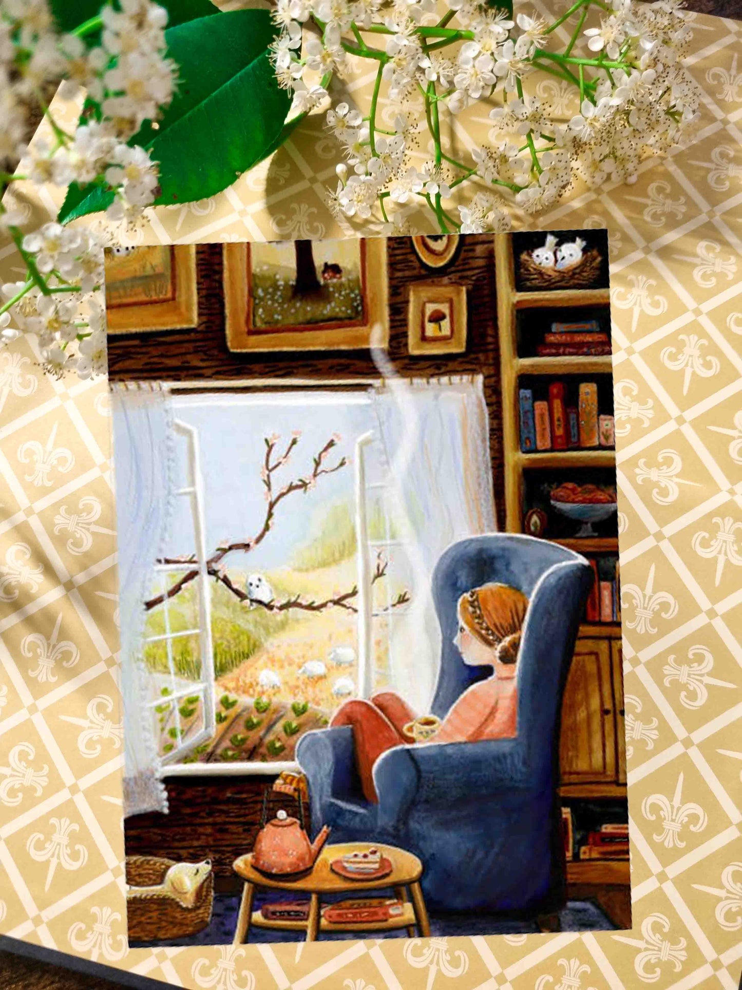 Carte illustrée-Me time-Esther Bennink