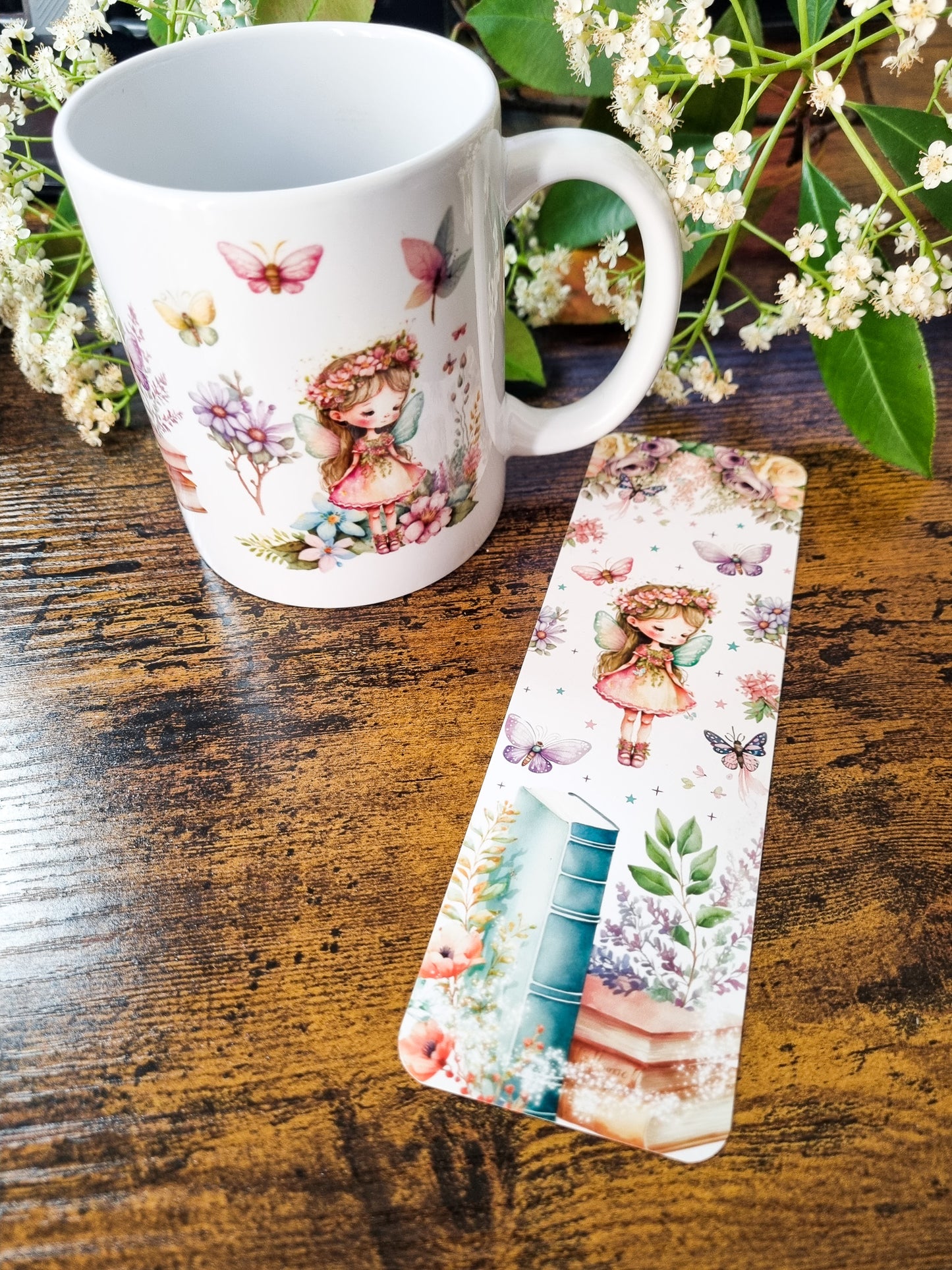 Mug fée littéraire avec défaut