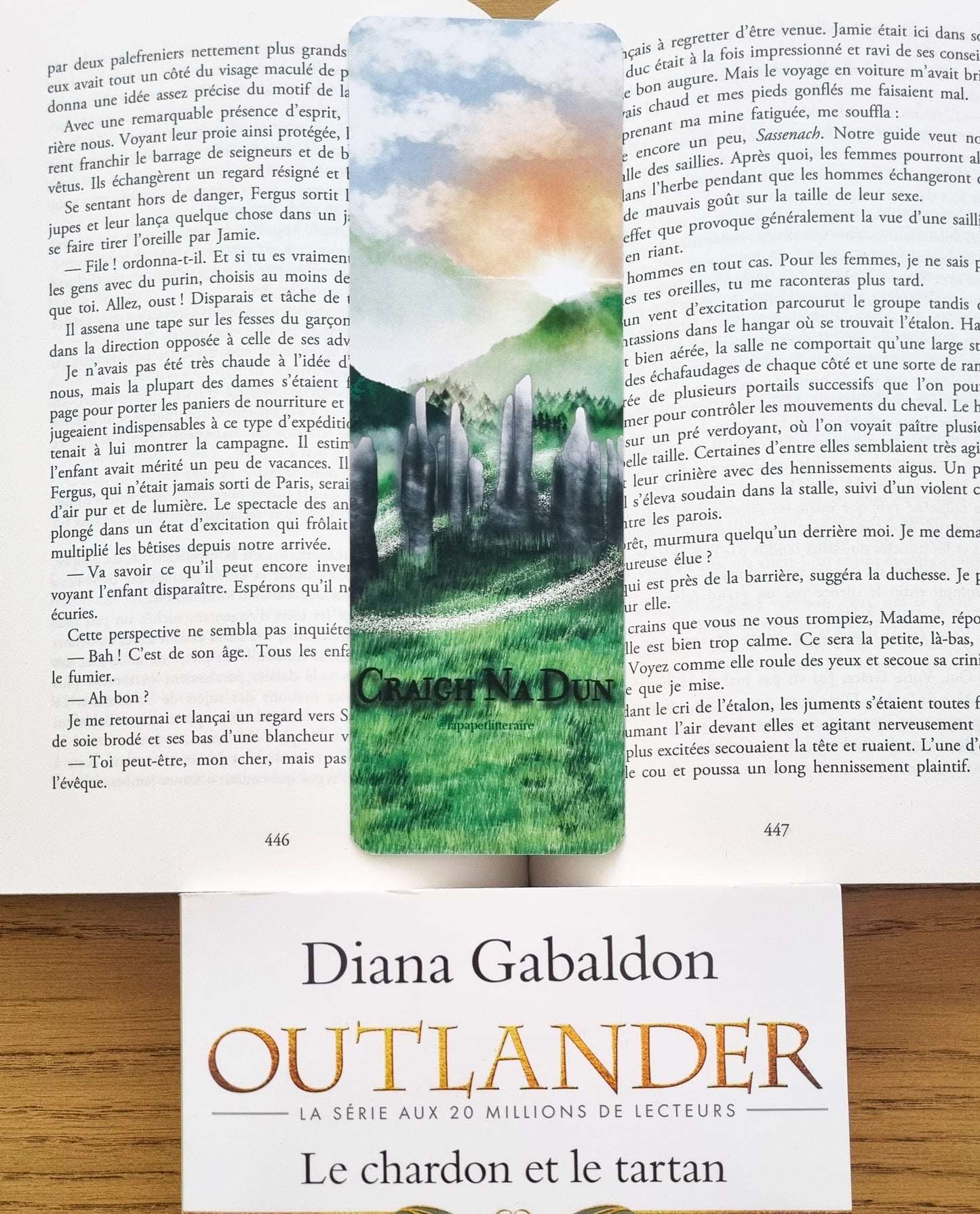 Marque-page Outlander-Craigh Na Dun