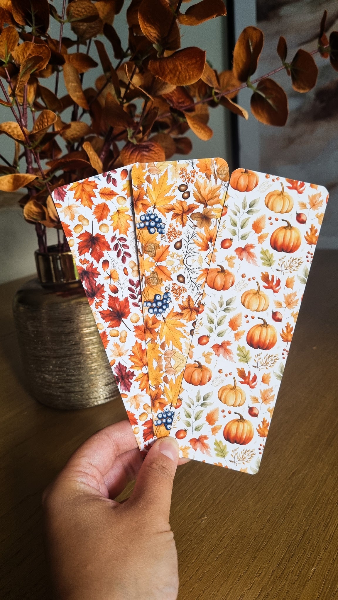Trio de Marque-page d'automne-Harvest