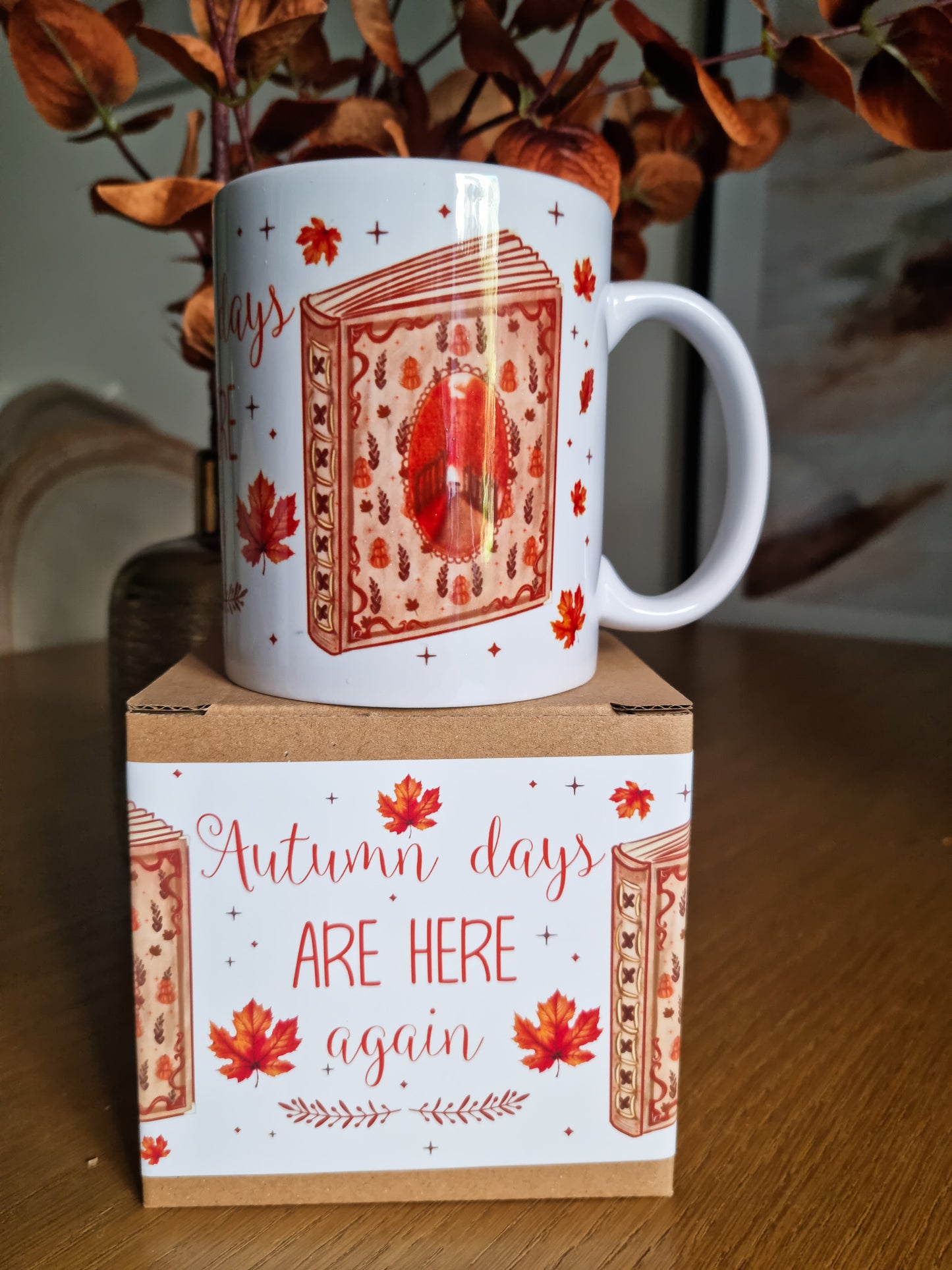 Pack Mug/marque-page-Autumn days are here again