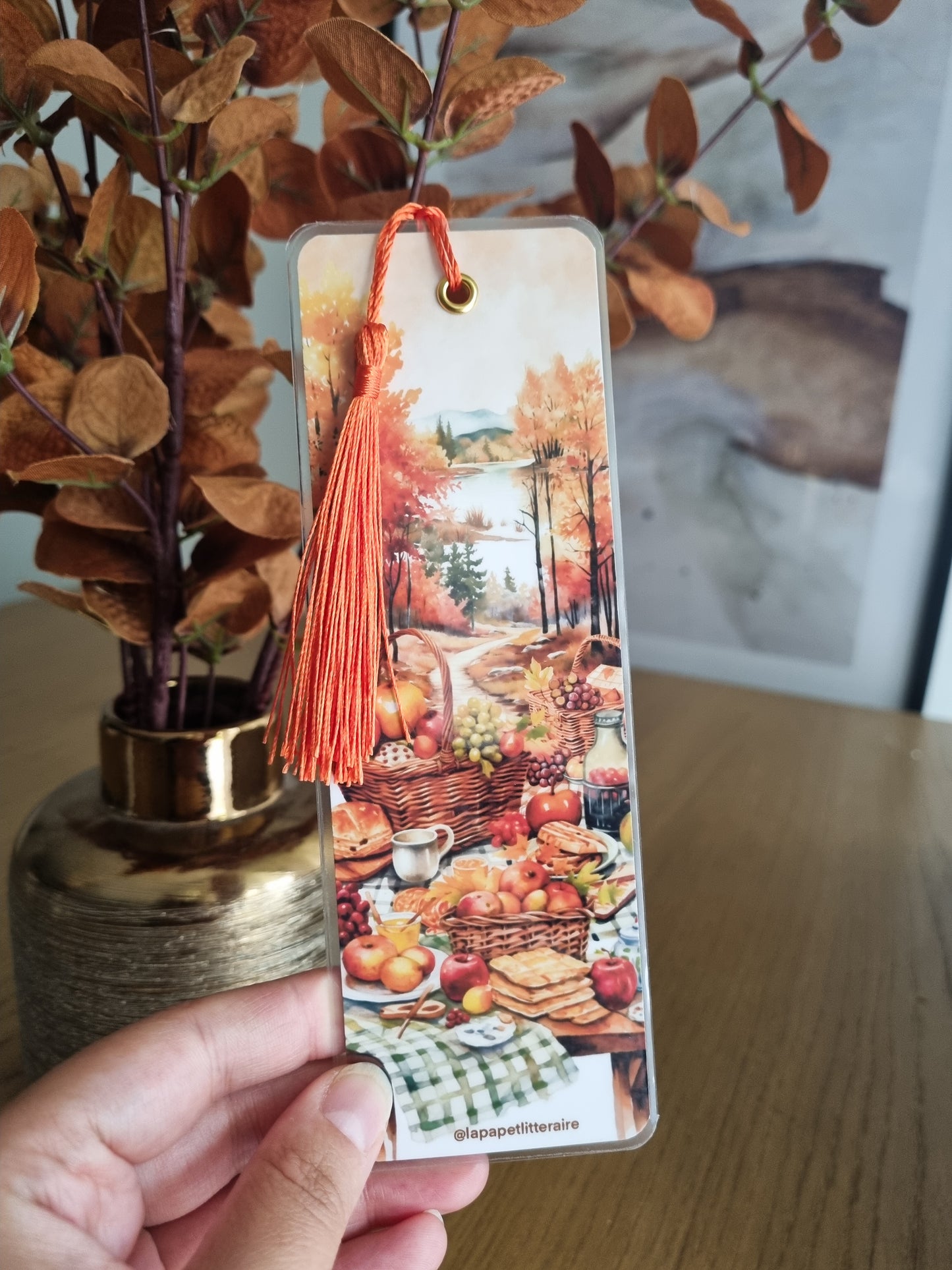 Marque-page d'automne- Brunch sous les érables