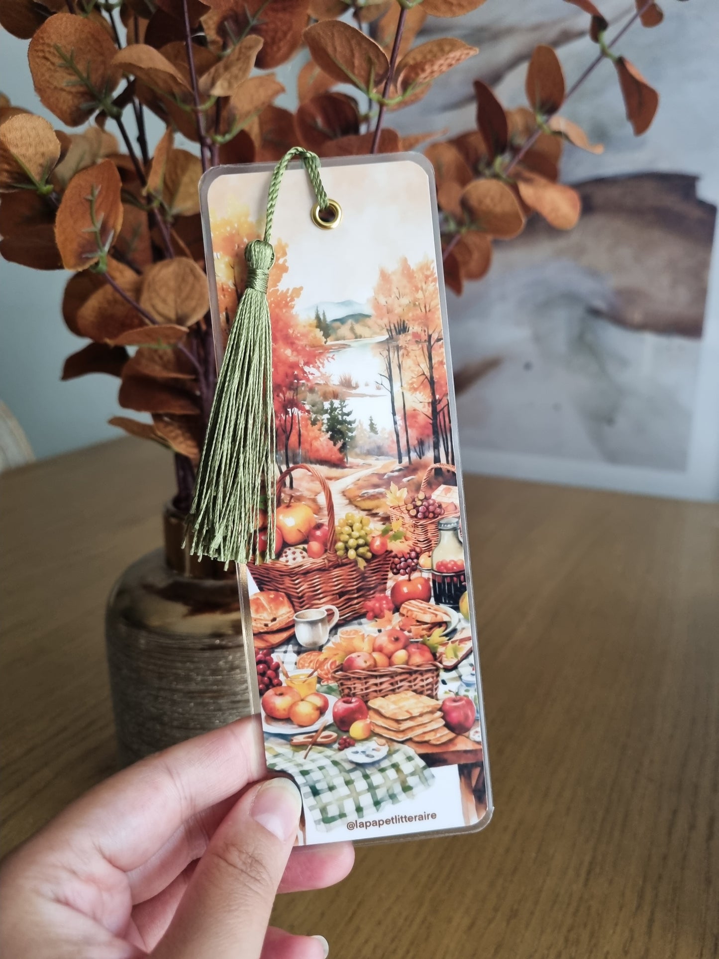 Marque-page d'automne- Brunch sous les érables