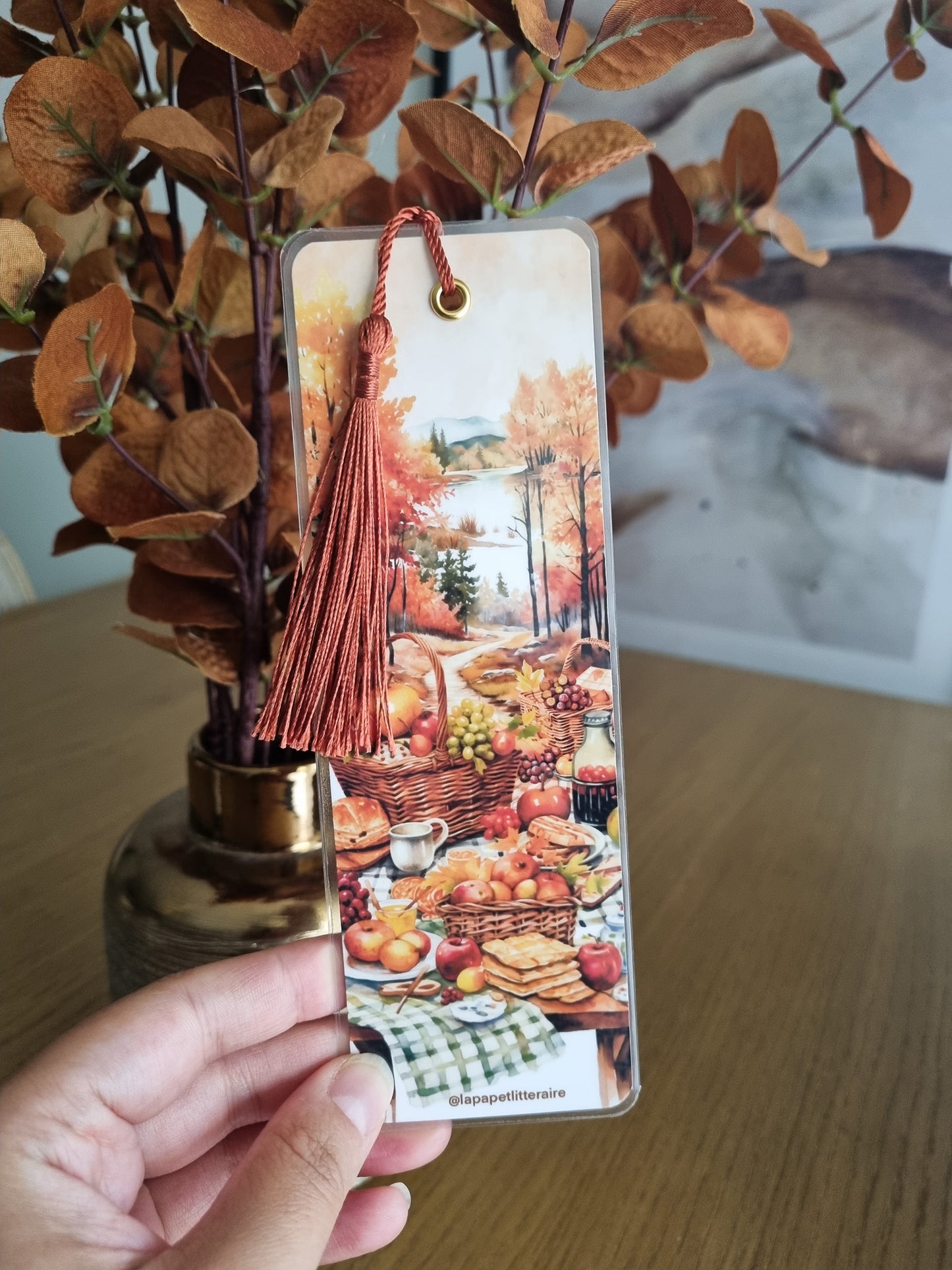Pack Mug/Marque-page d'automne-Brunch sous les érables