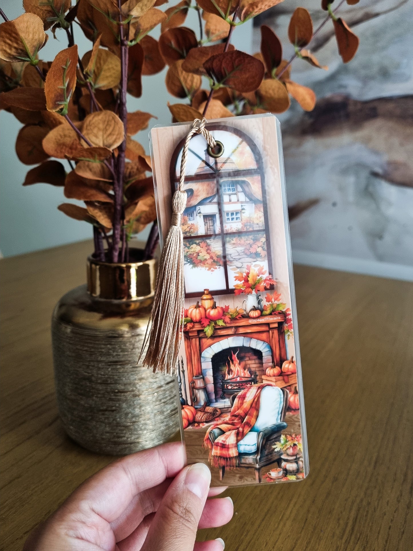 Pack Mug/Marque-page d'automne-Le Terrier du lecteur