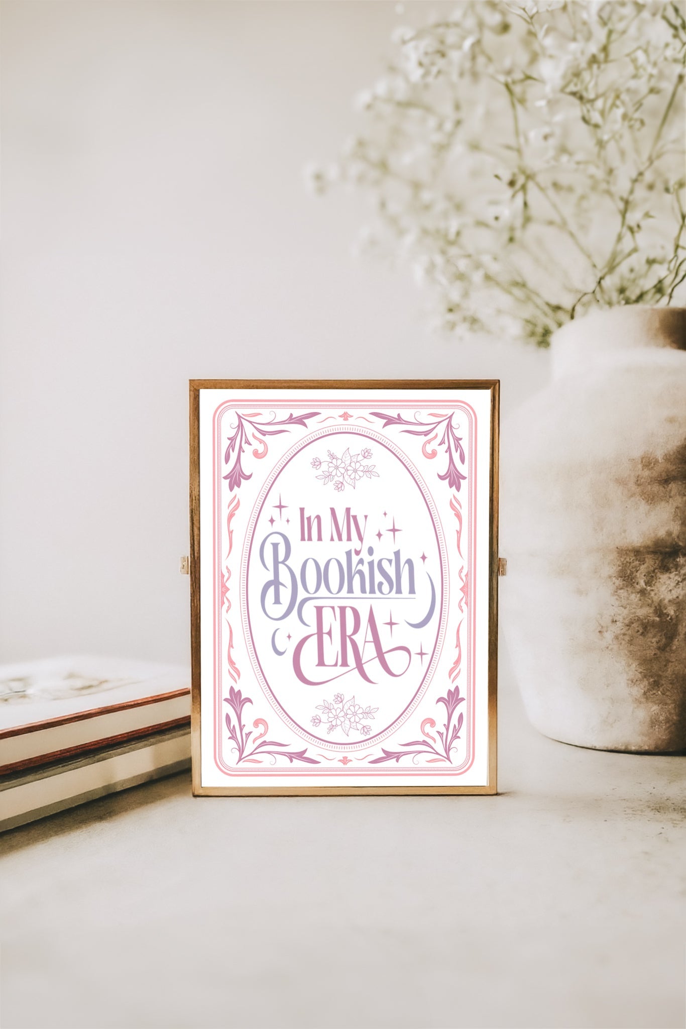 Affiche In My Bookish Era - La Papet' Littéraire