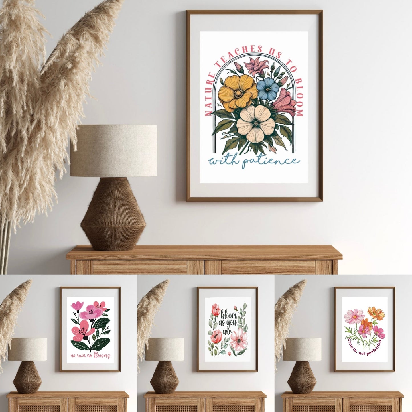 Affiches Bloom & Grow - La Papet' Littéraire