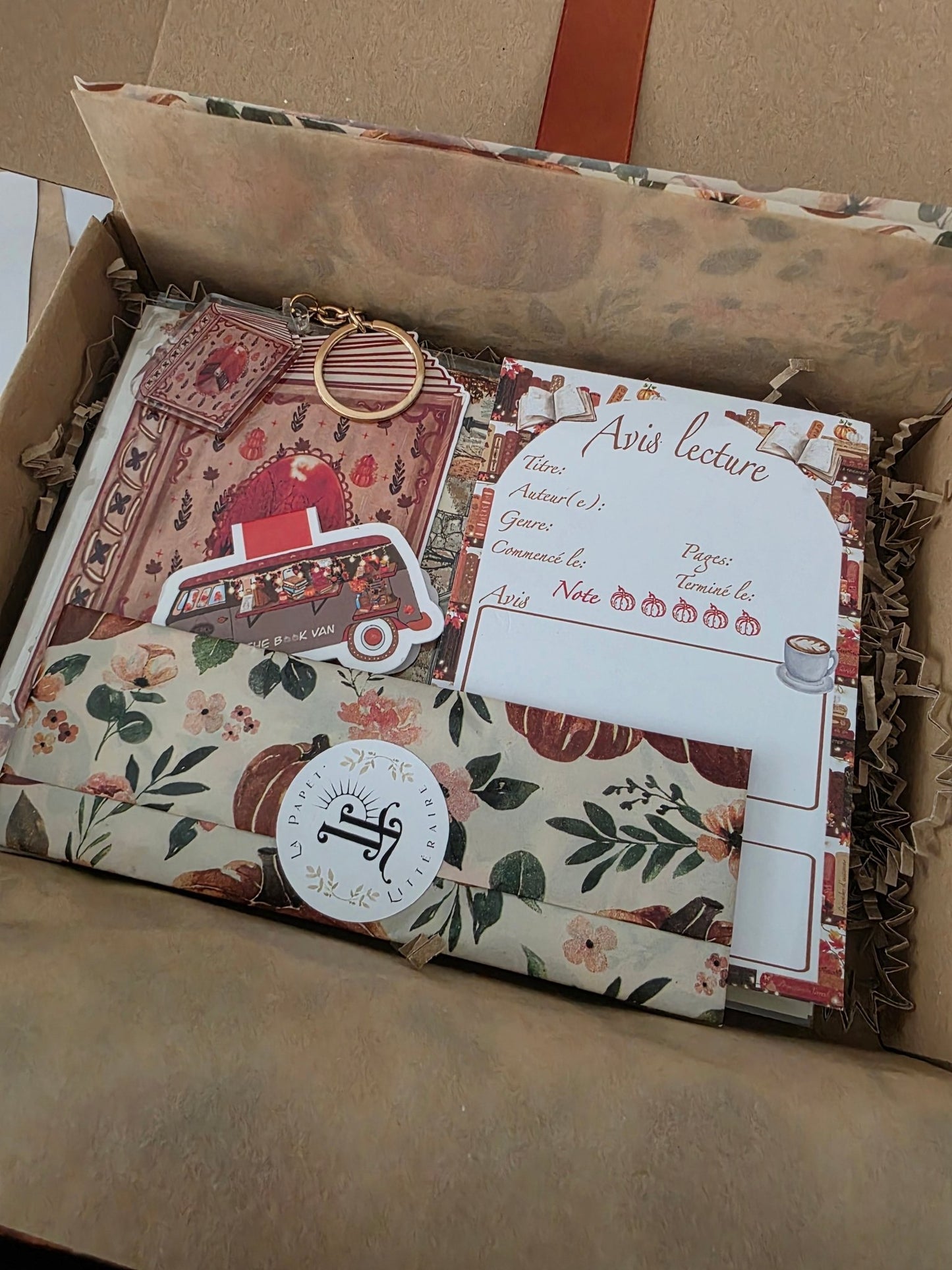 Box découverte Mystère d’Automne – Papeterie littéraire surprise et cosy - La Papet' Littéraire