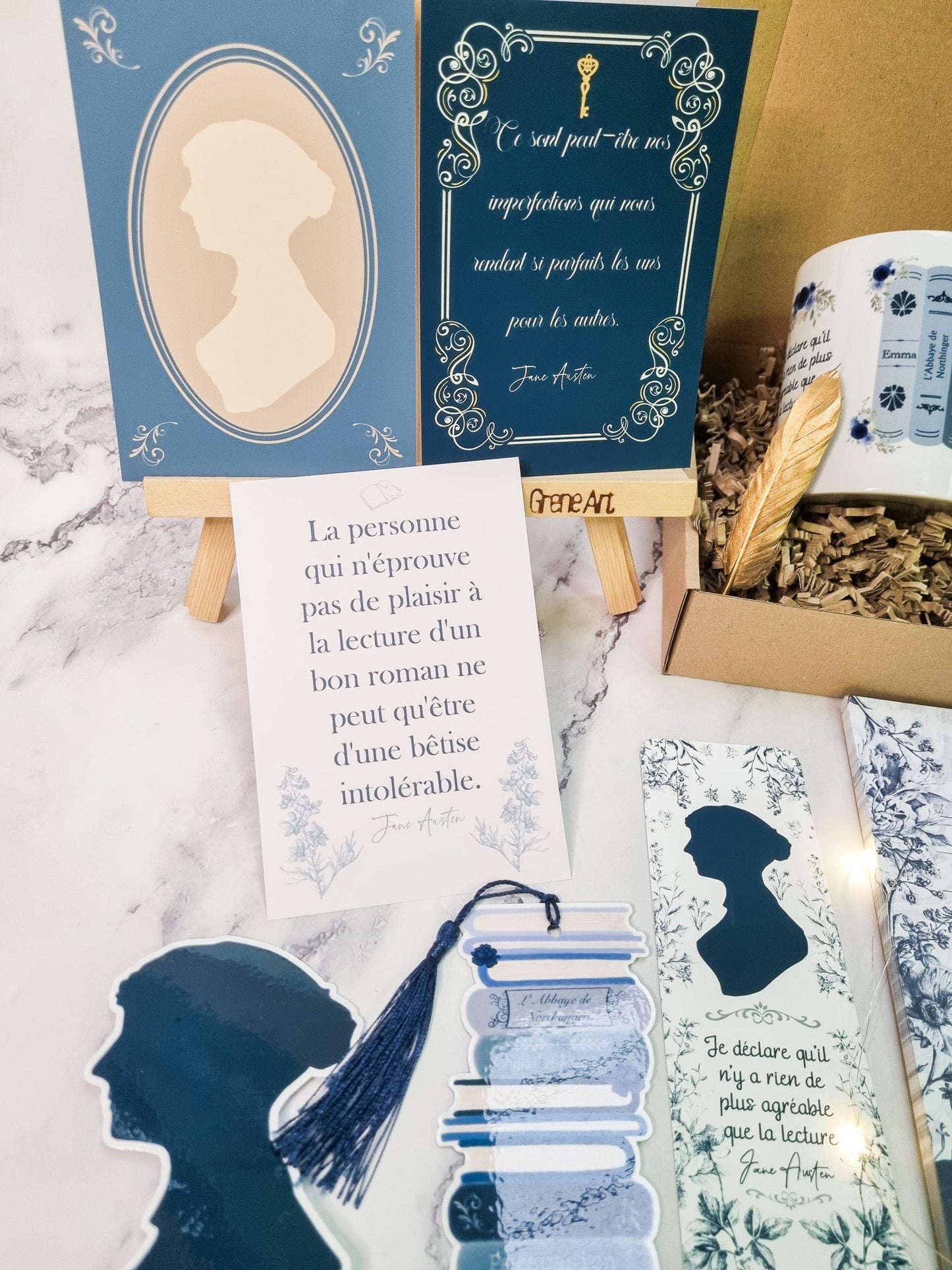 Box Littér'Art Jane Austen - La Papet' Littéraire