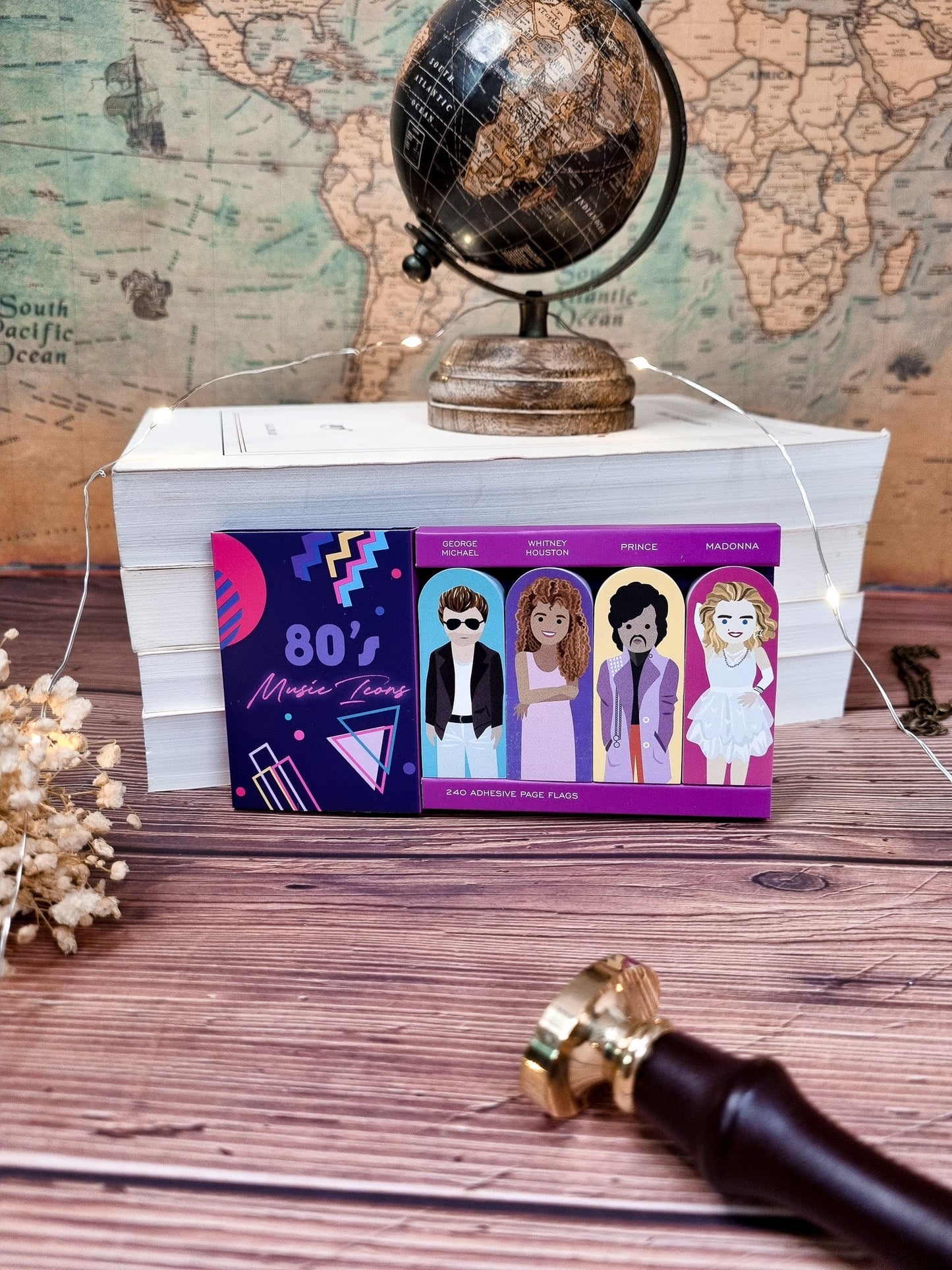Drapeaux de pages- 80’s Music Icons - La Papet' Littéraire