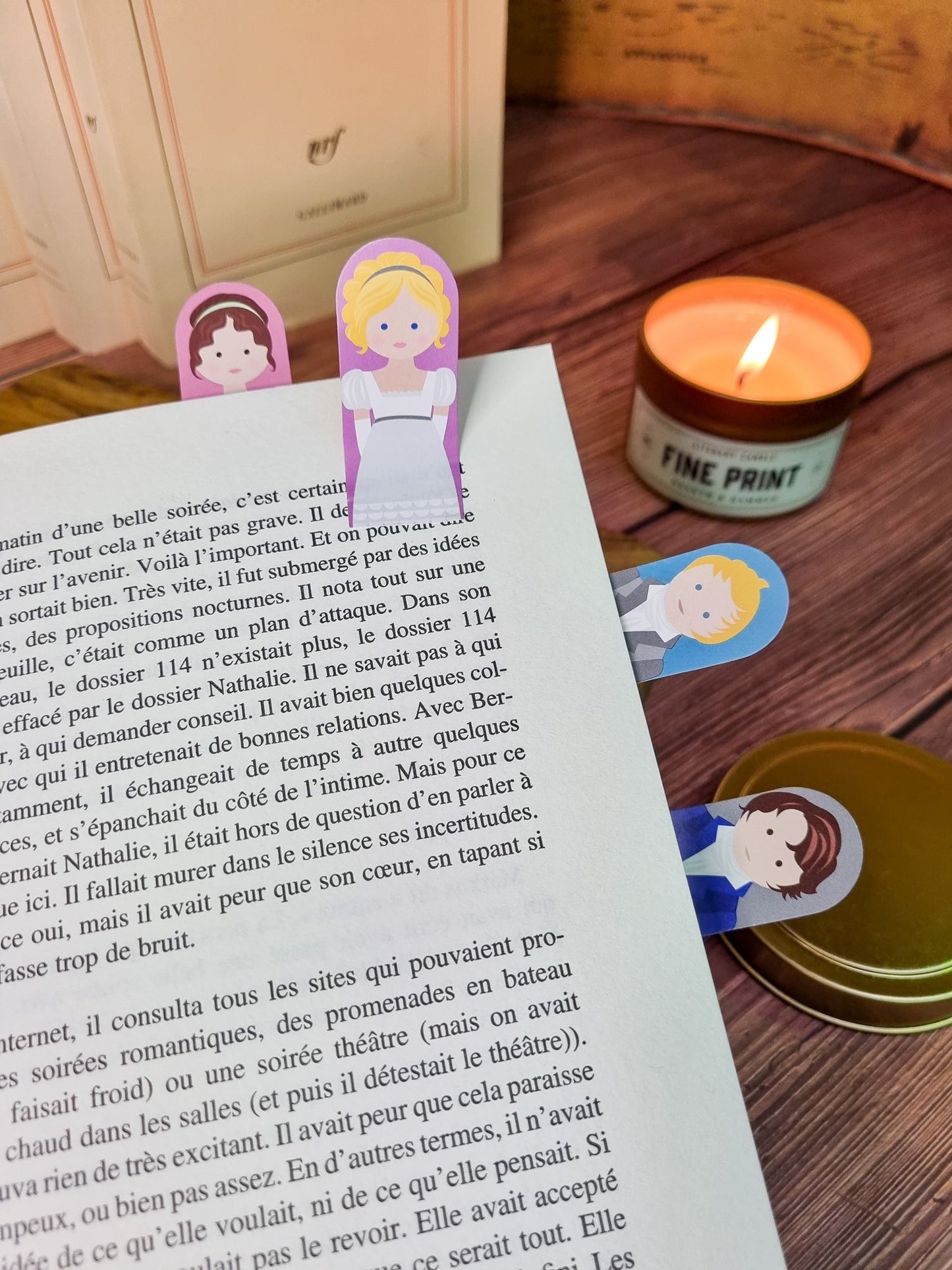 Drapeaux de pages- Orgueil et préjugés-Jane Austen - La Papet' Littéraire
