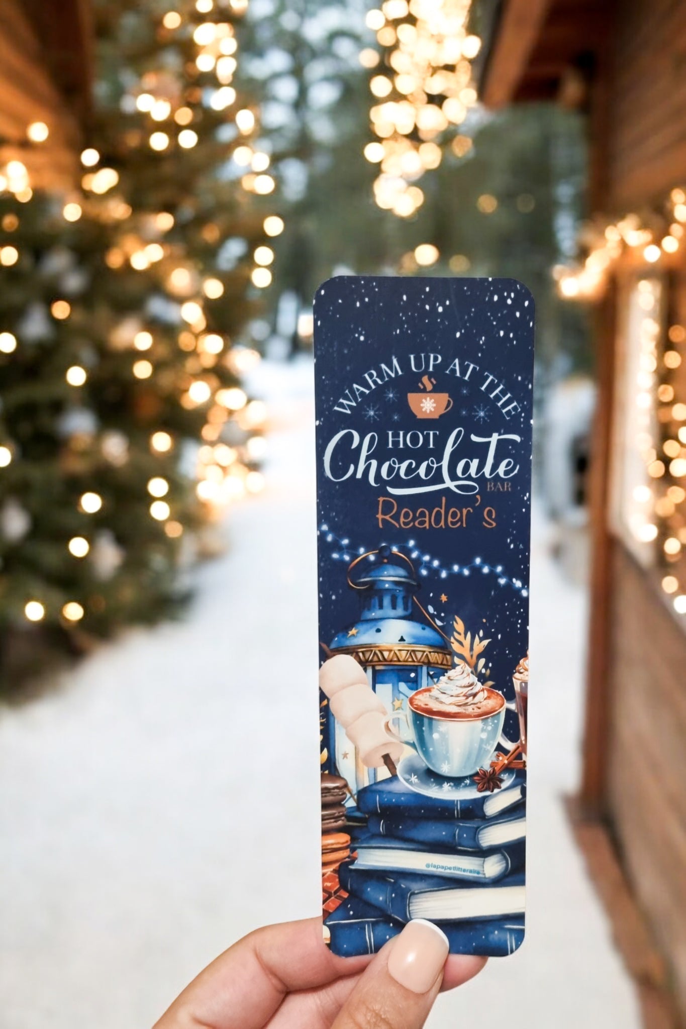 Duo de marque - pages Hot Chocolate Reader - La Papet' Littéraire