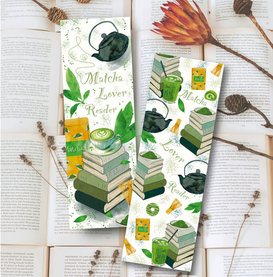 Duo de marque - pages Matcha Lover Reader - La Papet' Littéraire