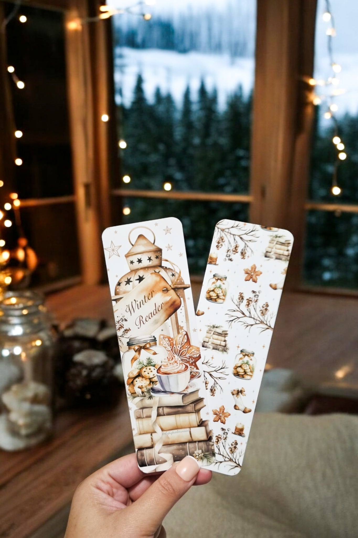 Duo de marque - pages - Winter Reader - La Papet' Littéraire