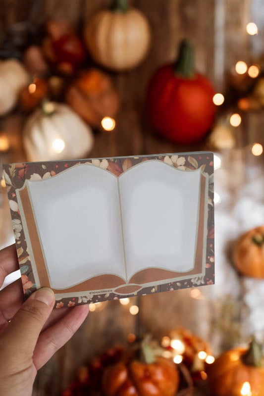 Les imparfaits_Bloc - notes livre automne - La Papet' Littéraire