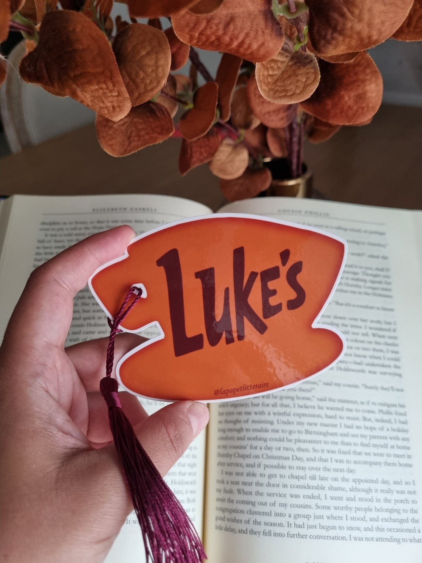 Marque - page laminé Luke's Gilmore Girls - La Papet' Littéraire