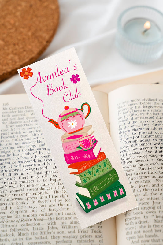Marque page le book club d’Avonlea - La Papet' Littéraire