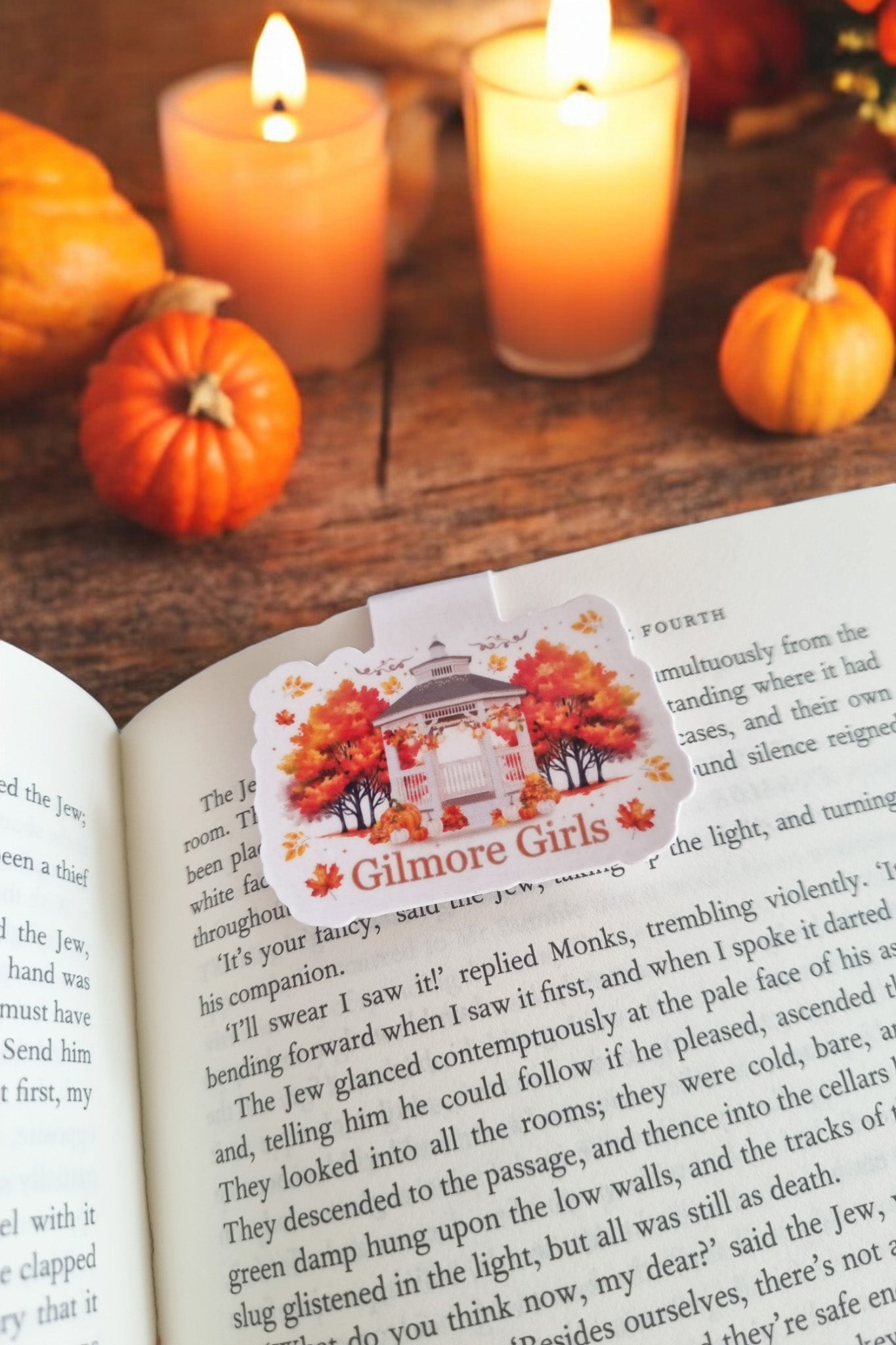 Marque - page magnétique Gazebo Gilmore girls - La Papet' Littéraire