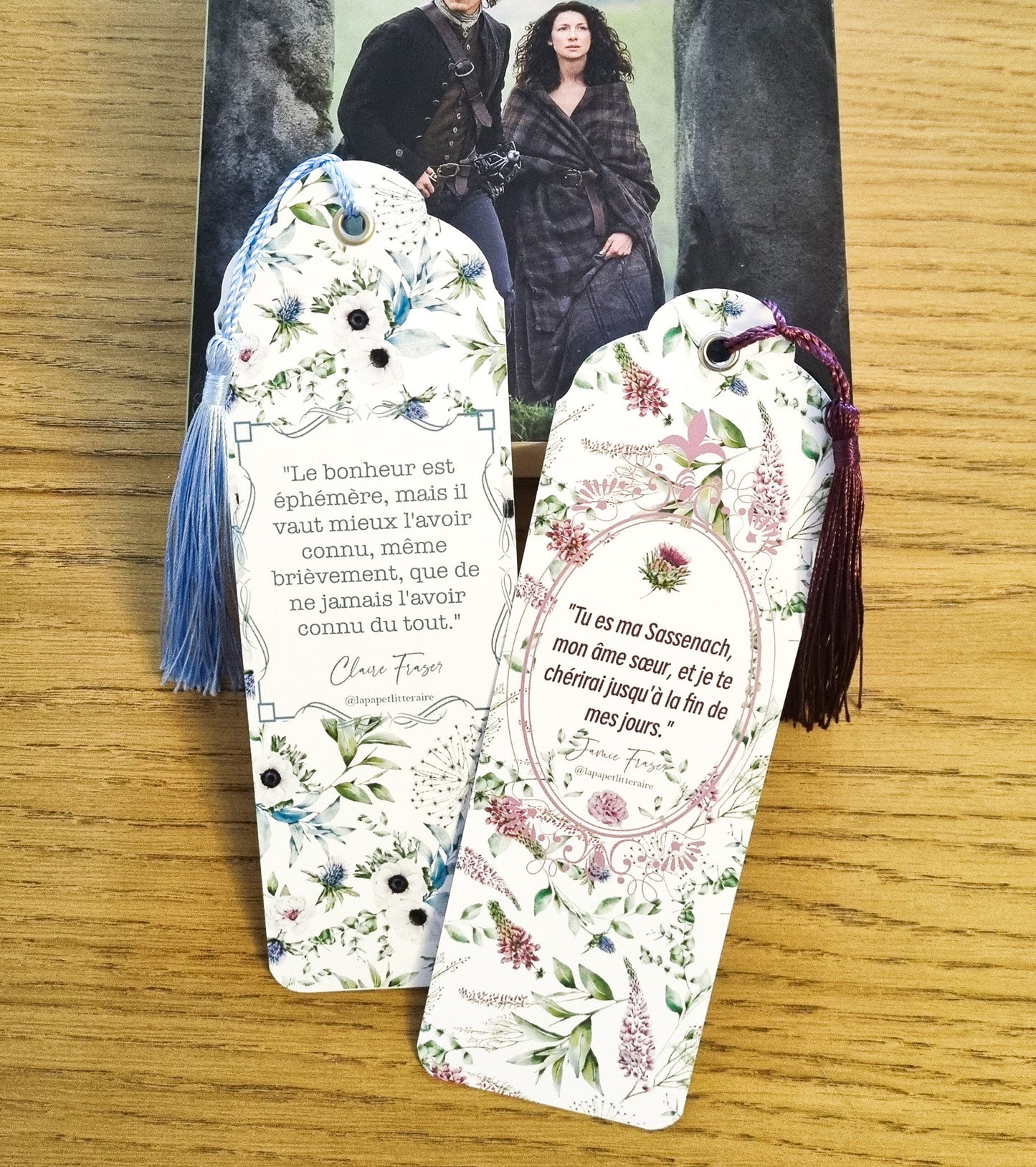 Marque-page Outlander-citations - La Papet' Littéraire