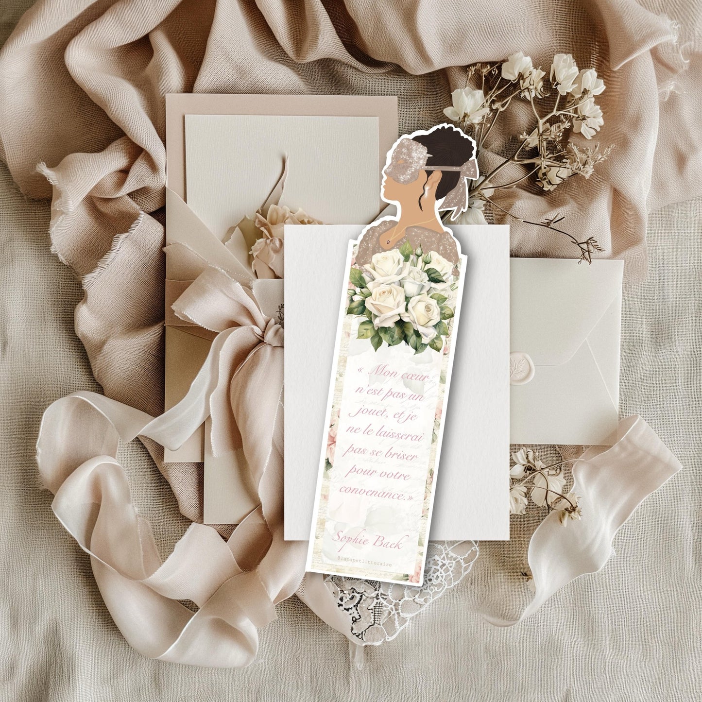 Marque - page Silhouette — Collection Benedict & Sophie Bridgerton - La Papet' Littéraire