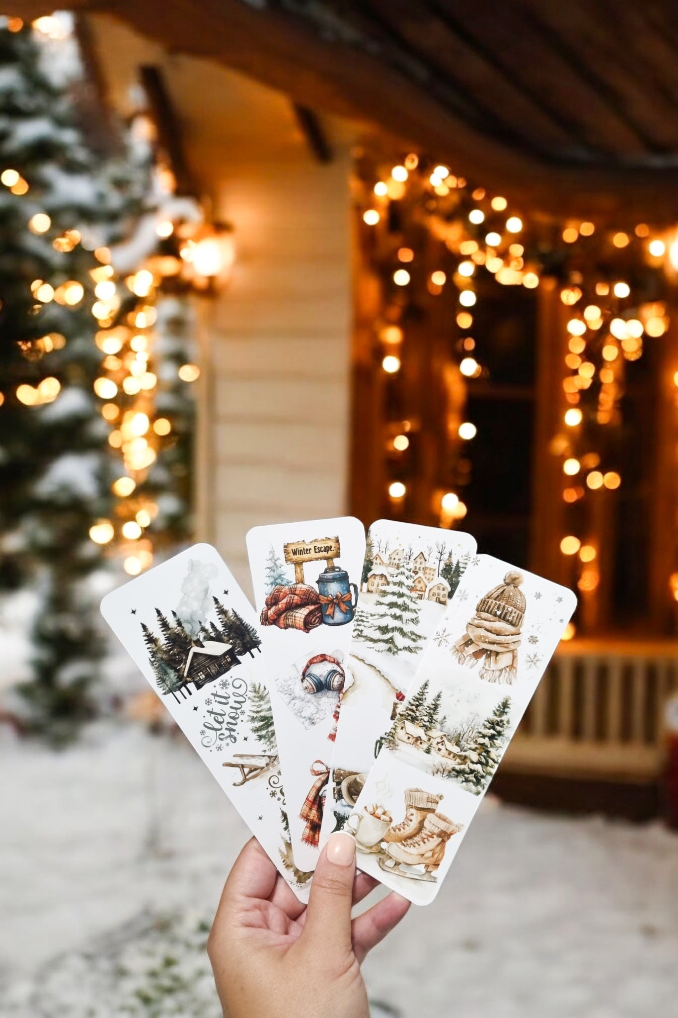 Marque - page Winter Escape - La Papet' Littéraire