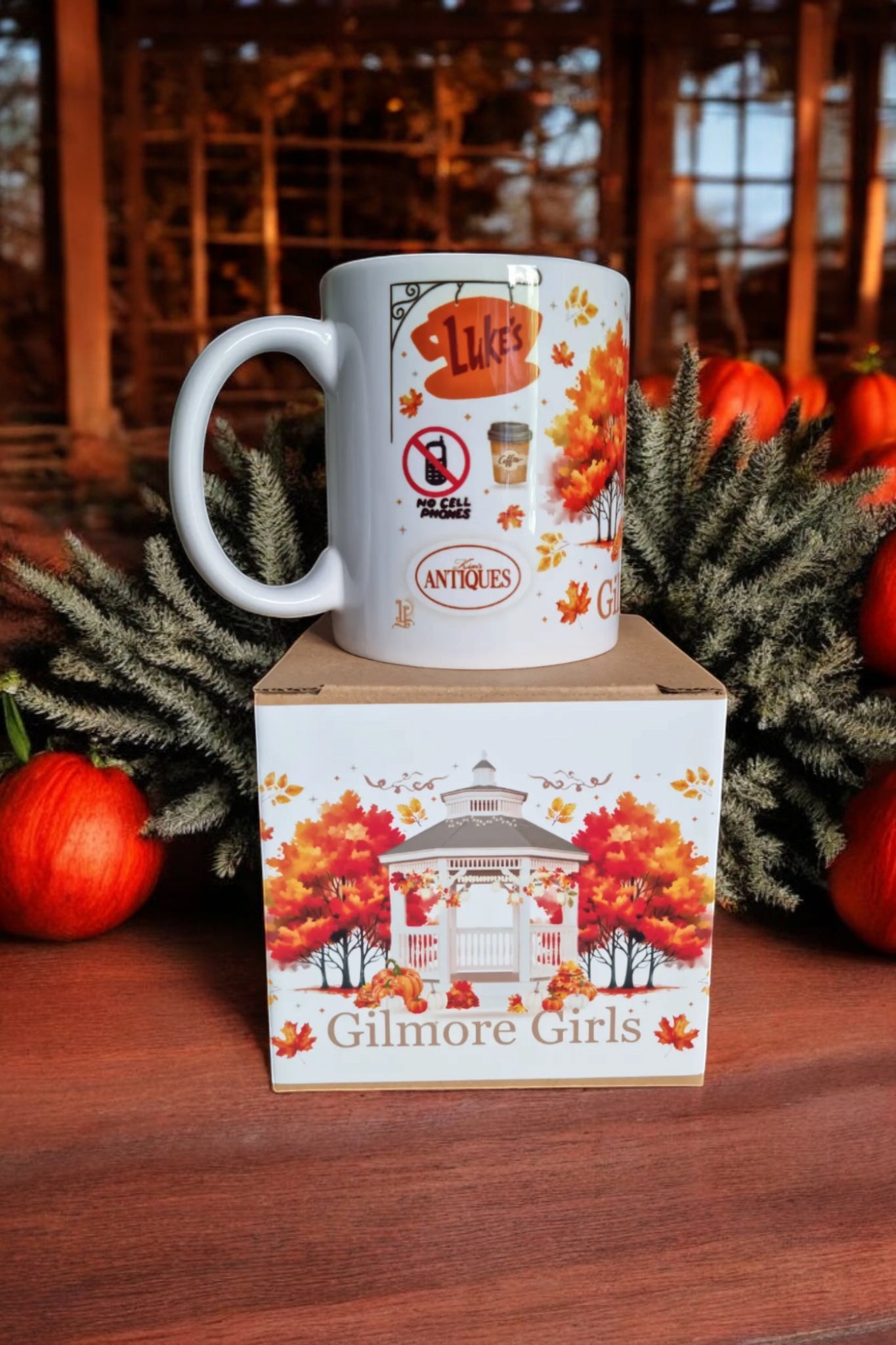 Mug d'automne - Gilmore Girls - La Papet' Littéraire