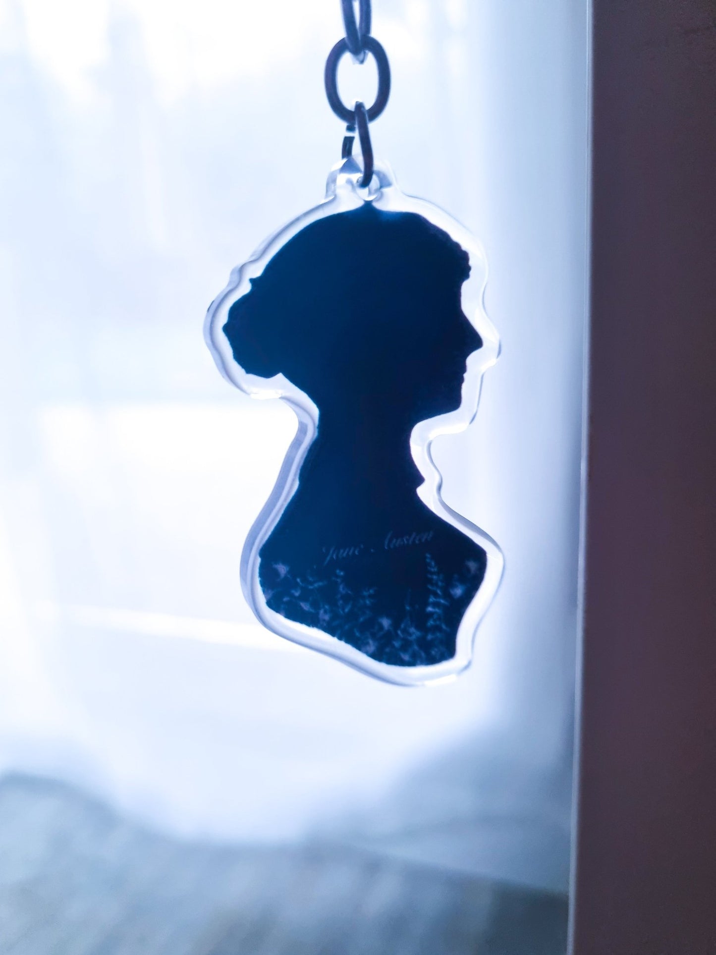 Porte - clés Jane Austen - La Papet' Littéraire