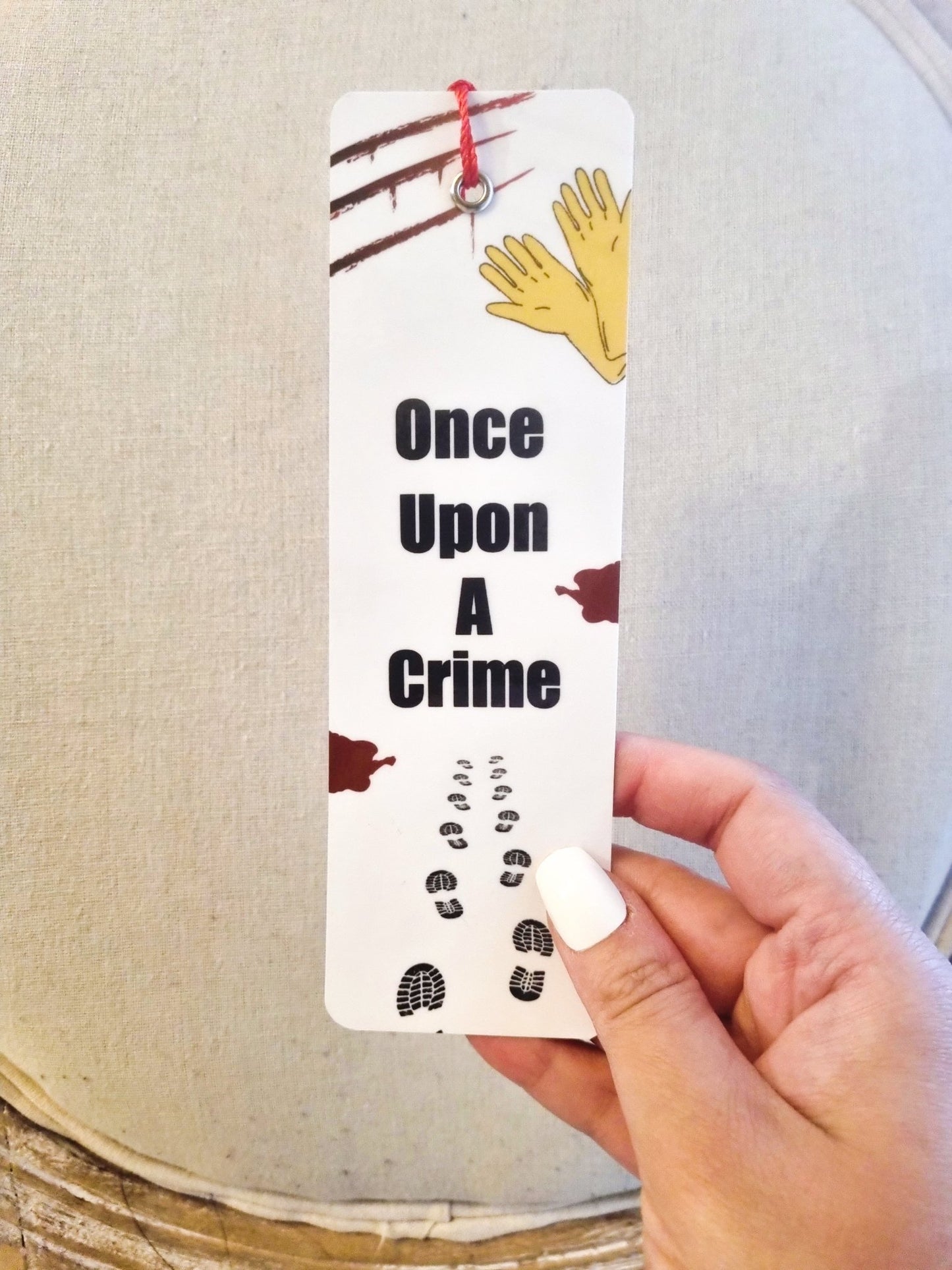 Set de 4 marque - pages - Thrillers polars et true crimes - La Papet' Littéraire