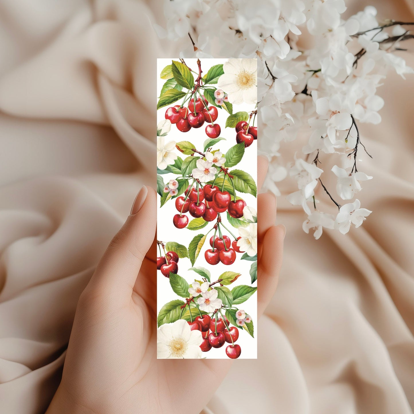 Set de 5 marque - pages fruits - Le Verger Enchanté - La Papet' Littéraire