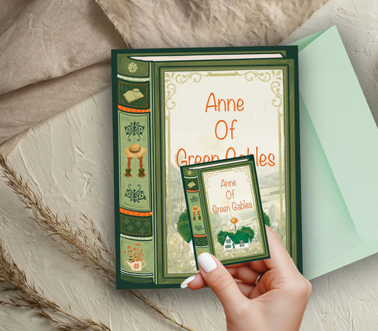 Sticker Anne of Green Gables – Mini livre illustré vintage - La Papet' Littéraire