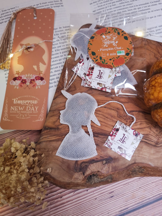 Thé littéraire Anne de Green Gables (Marque - page offert) - Tea Heritage - La Papet' Littéraire