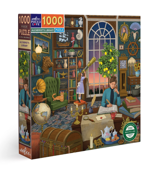 Puzzle 1000 pièces-Alchemist's Library-Eeboo