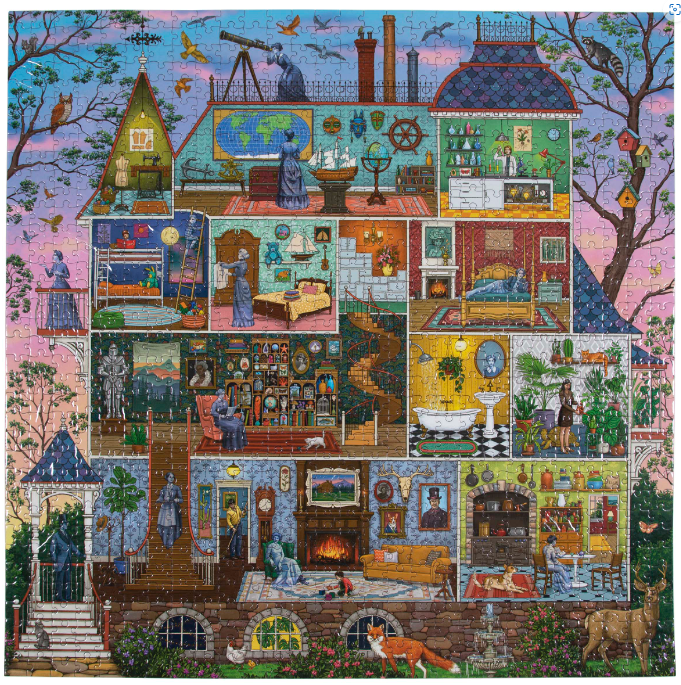 Puzzle 1000 pièces-The Alchemist's Home-Eeboo
