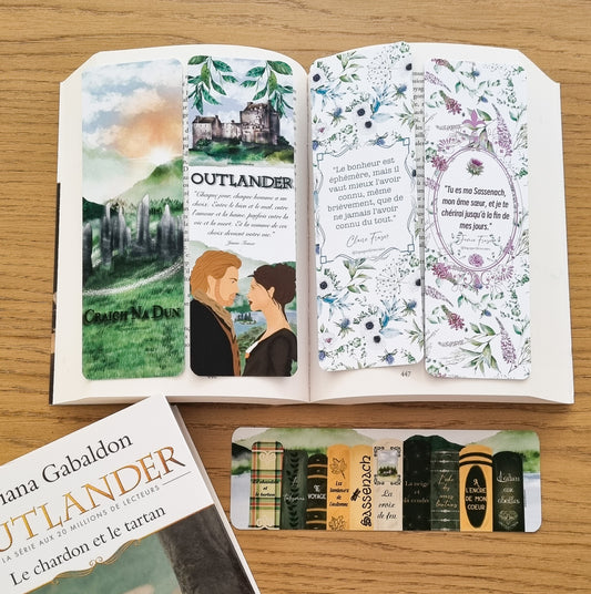 Set de 5 marque-pages Outlander