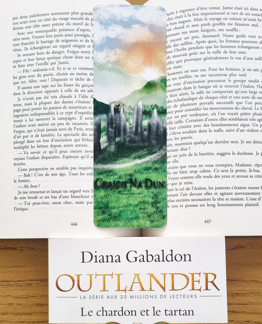 Marque-page Outlander-Craigh Na Dun