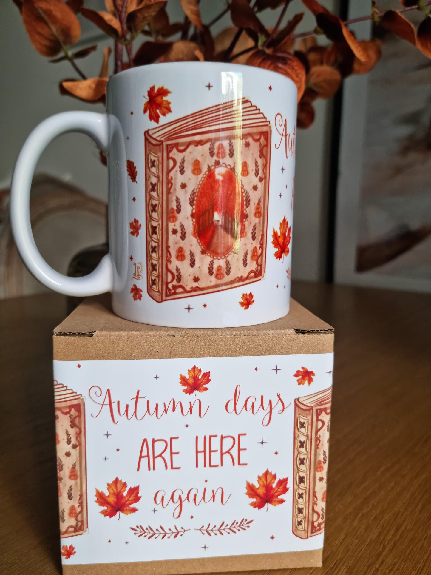 Pack Mug/marque-page-Autumn days are here again