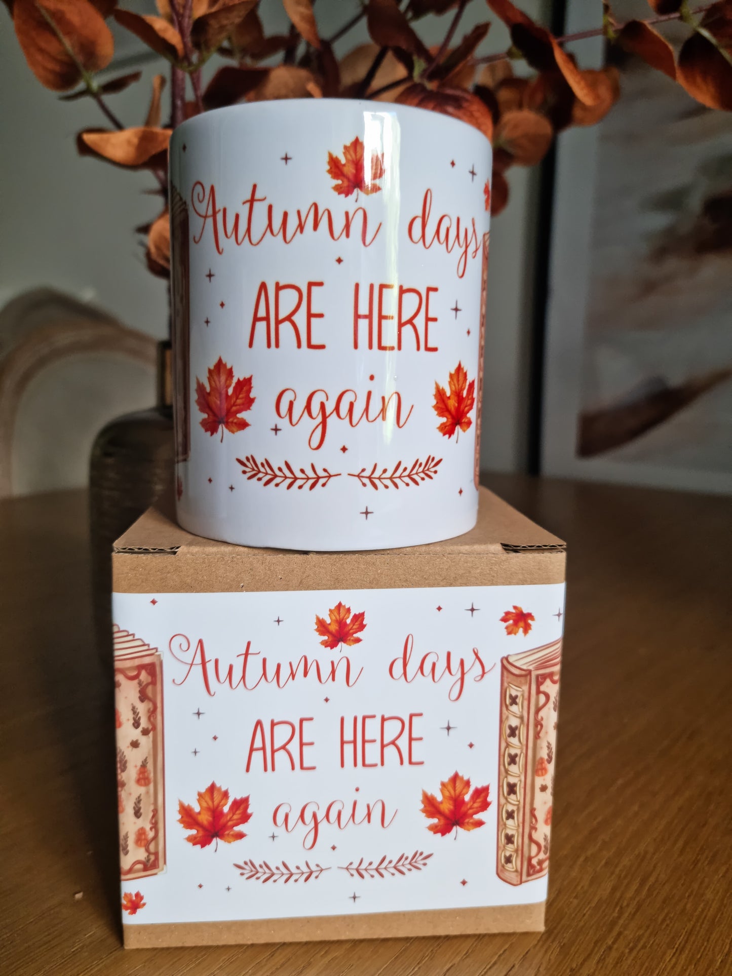 Pack Mug/marque-page-Autumn days are here again
