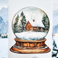 Affiche Boule à neige - La Papet' Littéraire