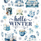 Affiche Hello Winter - La Papet' Littéraire
