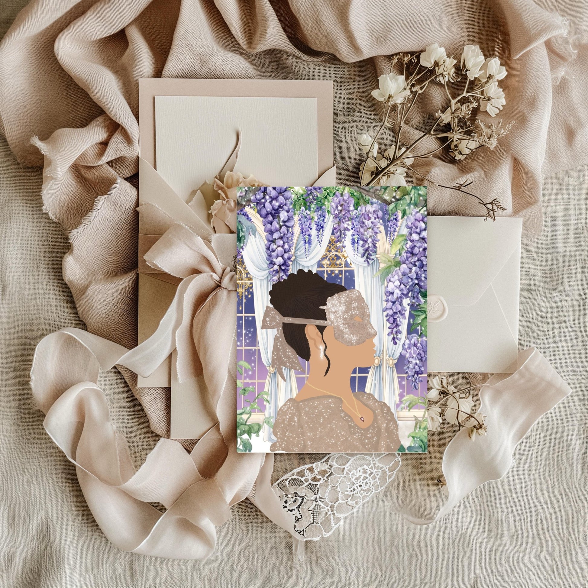 Affiche "Le Secret du Bal" — Bridgerton A4, A5, A6 - La Papet' Littéraire