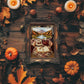 Affiche ou carte – Vue d’automne depuis un van & lecture à deux - La Papet' Littéraire