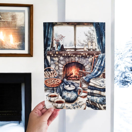 Affiche Parfum d’Hiver et de Livres - La Papet' Littéraire