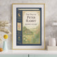 Affiche Pierre Lapin– Couverture illustrée Beatrix Potter - La Papet' Littéraire