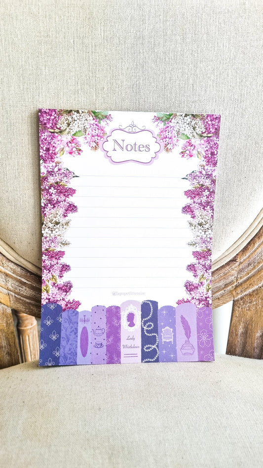 Bloc-notes Bridgerton - La Papet' Littéraire