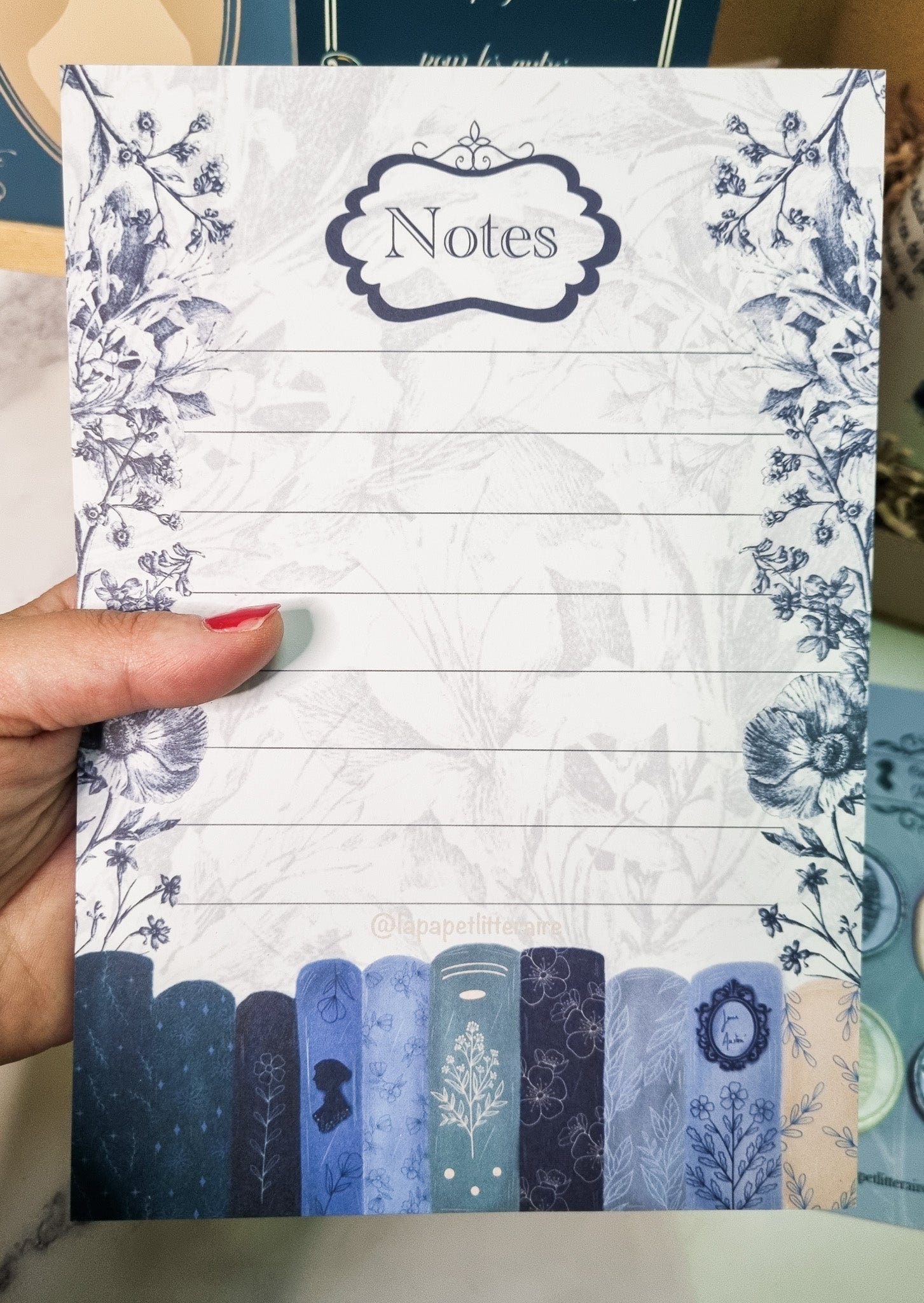 Bloc-notes Jane Austen - La Papet' Littéraire