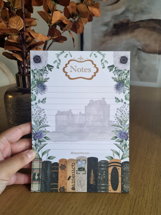 Bloc-notes Outlander - La Papet' Littéraire