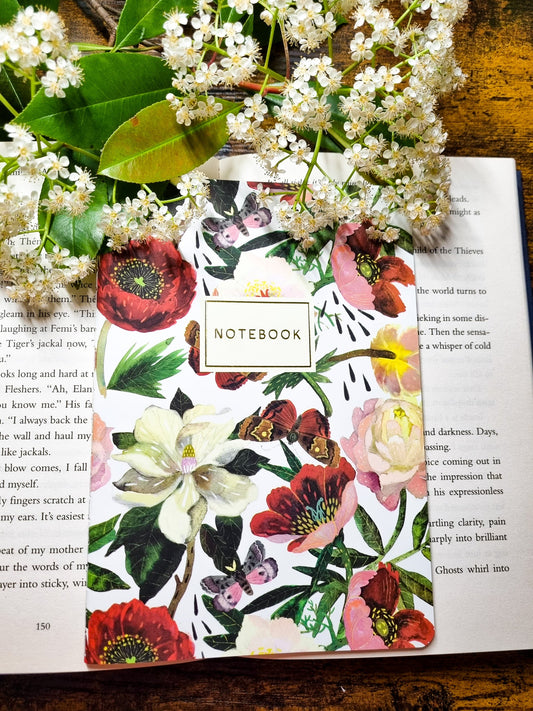 Carnet de notes A5-Au coeur des pivoines - La Papet' Littéraire