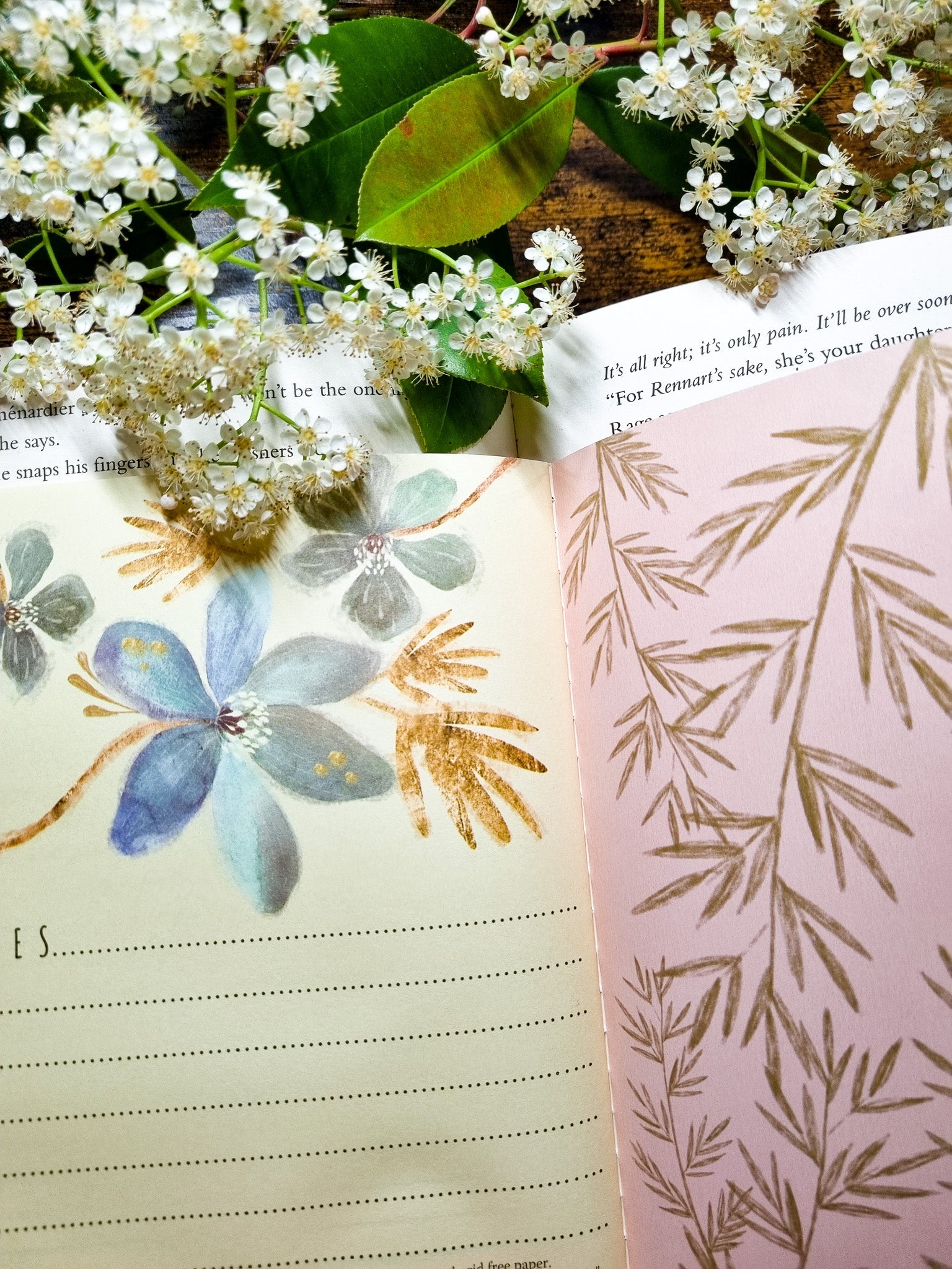 Carnet de notes A5-Florescence - La Papet' Littéraire