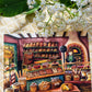 Carte illustrée-Bakery shop-Esther Bennink - La Papet' Littéraire