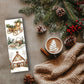 Lot de 3 marque - pages hiver cosy – Collection Cocooning Lecture - La Papet' Littéraire